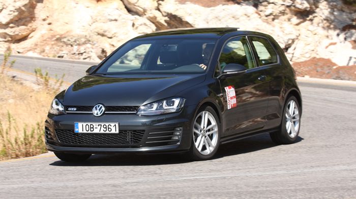 Πρώτη δοκιμή επί ελληνικού εδάφους του VW Golf GTD, ενός μοντέλου που έχει επιδόσεις σαν GTI, όμως κατανάλωση… μίνι.