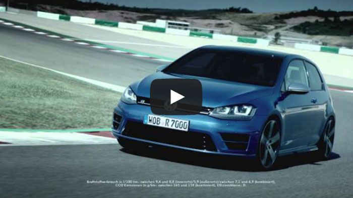 To νέο VW Golf R εφοδιάζεται με ένα 2λιτρο κινητήρα TSI με 300 ίππους και 380 Nm ροπής.
