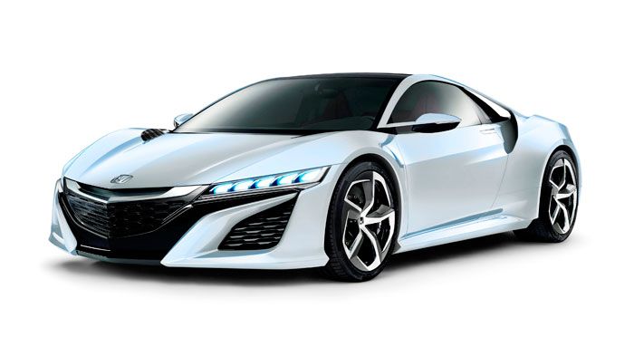 Honda NSX Concept: Aποτελεί το πολυαναμενόμενο super σπορ μοντέλο των 400 «υβριδικών» ίππων.