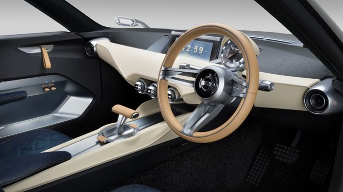 Το Nissan IDx Freeflow έχει δανειστεί αρκετά ρετρό στοιχεία από το Datsun Bluebird 510.