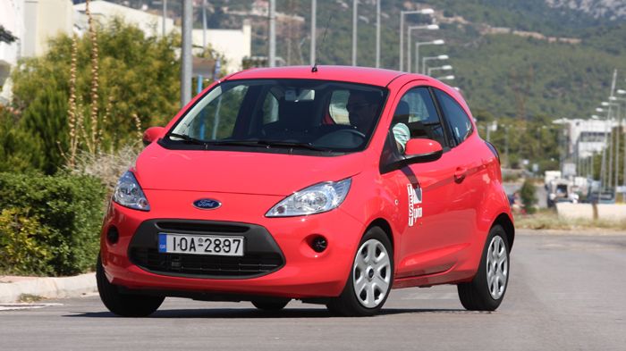 Το Ford Ka είναι επίσης σταθερό στις υψηλές ταχύτητες και με πιο σπορτίφ προσανατολισμό όταν το πιέζεις. 