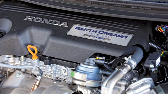 Ο κινητήρας του Honda 
Civic 1,6 
iDTEC αποδίδει 120 ίππους και ταυτόχρονα είναι πολύ οικονομικός σε κατανάλωση.