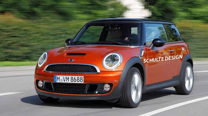 Στη συγκεκριμένη ηλεκτρονικά επεξεργασμένη εικόνα φαίνεται η 3θυρη εκδοχή του επερχόμενου μοντέλου ΜΙΝΙ.