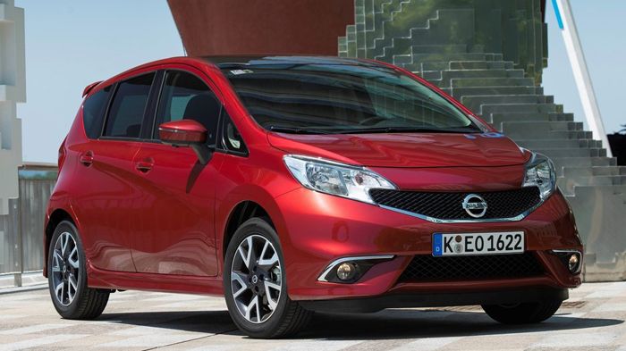 Ένα ακόμα νέο μοντέλο της Nissan (στην εικόνα το νέο Note) θα διαθέτει την υπηρεσία iTunes Radiο. 