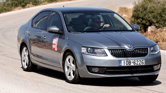 H Skoda Octavia διακρίνεται για τη σταθερότητα που εμφανίζει ανεξαρτήτως του είδους της διαδρομής.