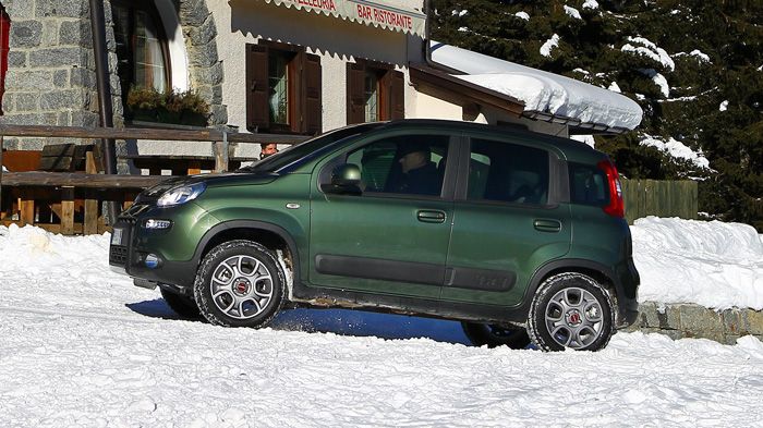 Ο νέος πράσινος χρωματισμός του νέου Panda 4x4.