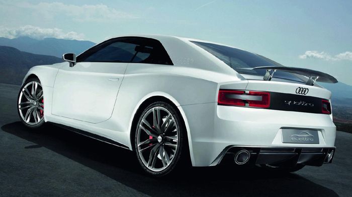 Το Audi Quattro (εδώ εικονίζεται το πρωτότυπο) θα τροφοδοτείται από ένα V8 4,0 λτ. κινητήρα twin turbo και την απόδοση του να αγγίζει το εντυπωσιακό ν