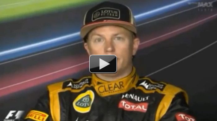 Ο Kimi Raikkonen είναι ο πιο δύσκολος πιλότος στο grid της Formula 1 για δηλώσεις. Δεν μιλάει τόσο στους ρεπόρτερς, όσο και στη συνέντευξη τύπου.