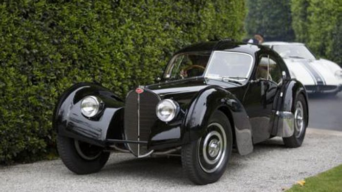 Η 57SC Atlantic σχεδιάστηκε από τον ίδιο το Jean Bugatti το 1938 και κατασκευάστηκε από αλουμίνιο. 
