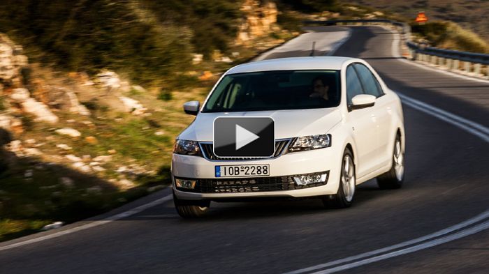 Με το Rapid η Skoda προσφέρει μία νέα επιλογή σε όσους επιθυμούν σεντάν, μικρότερο όμως της Octavia.