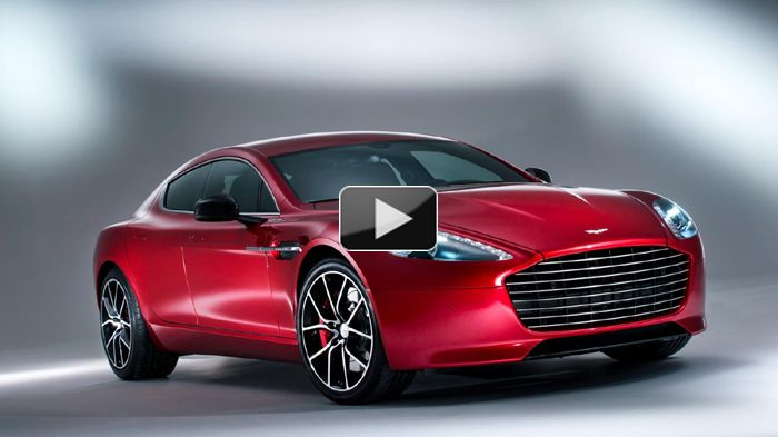 Εντυπωσιακή η νέα τετράθυρη Aston Martin Rapide S.