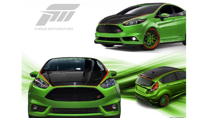 Το «MRT Fiesta ST» έχει δανειστεί στοιχεία από το supercar Forza Motorsport 5 και γι αυτό φέρει εξελιγμένη σπορτίφ ανάρτηση και αναβαθμισμένα φρένα.
