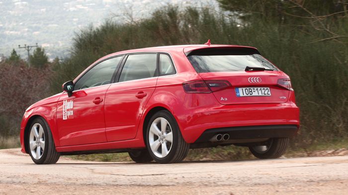 Η ολική αναδόμηση του νέου Α3 Sportback - νέο πλαίσιο, νέα ανάρτηση και νέο σύστημα διεύθυνσης- σε σχέση με το παλιό μοντέλο, έχει συμβάλει πάρα πολύ 