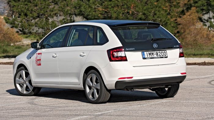 Το Rapid Spaceback είναι το πρώτο μικρομεσαίο χάτσμπακ της Skoda.