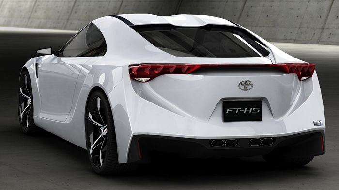 Θα εφοδιάζεται με έναν 2,5 λτ. υπερτροφοδοτούμενο κινητήρα, ο οποίος θα συνδυάζεται με έναν ηλεκτροκινητήρα.(Φωτογραφία Toyota FT-HS Concept)