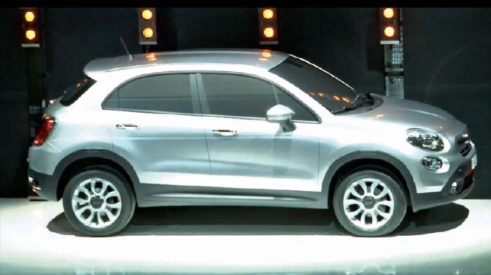 Το νέο Fiat 500X θα έλθει για να εμπλουτίσει τη γκάμα των αμαξωμάτων του Fiat 500.