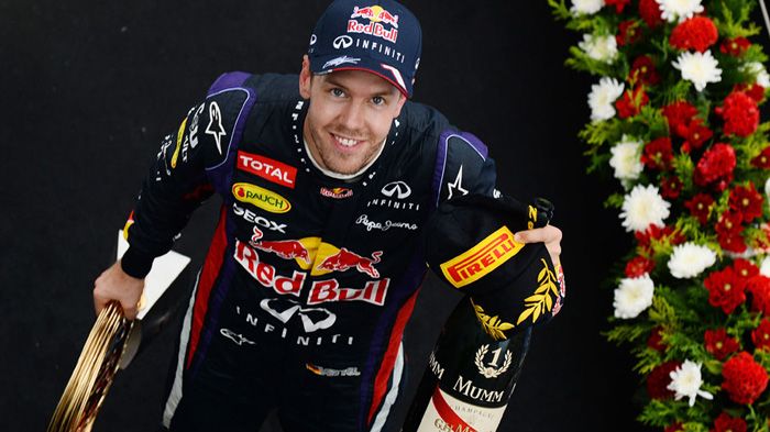 O Sebastian Vettel κράτησε και στο GP Κορέας όλη τη μάχη του αγώνα… πίσω από αυτόν.