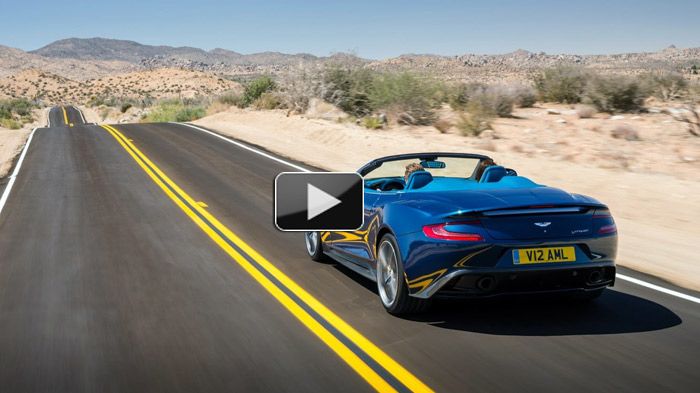 Η Aston Martin Vanquish Volante αποτελεί την ανοιχτή έκδοση της νέας Vanquish και αναμένεται να παρουσιαστεί επίσημα τον Σεπτέμβριο στην Έκθεση Αυτοκι