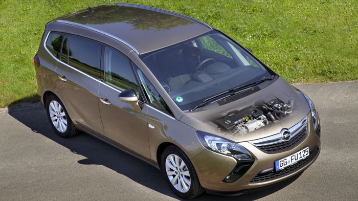 Με τον 1.6 CDTI κάτω από το καπό του, το Zafira Tourer είναι ένα από τα πιο ισχυρά σε απόδοση, αλλά και οικονομικά σε κατανάλωση μοντέλα της κατηγορία