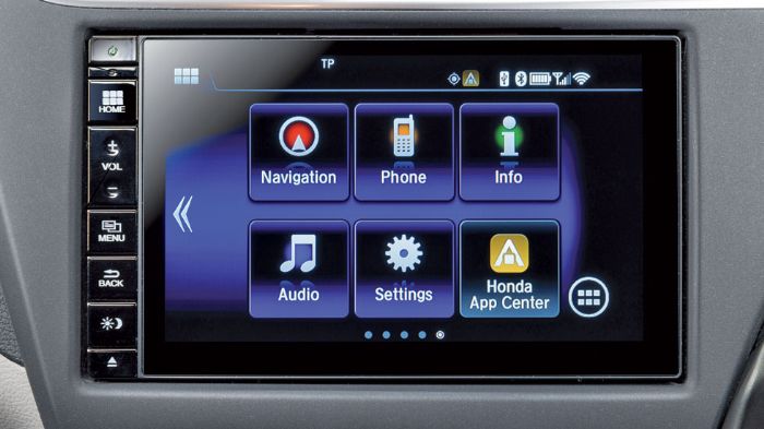 Το Honda Connect θα είναι κομμάτι του βασικού εξοπλισμού και θα είναι διαθέσιμο από το 2015, όπου θα ενσωματώνεται στα μοντέλα Civic, Civic Tourer και