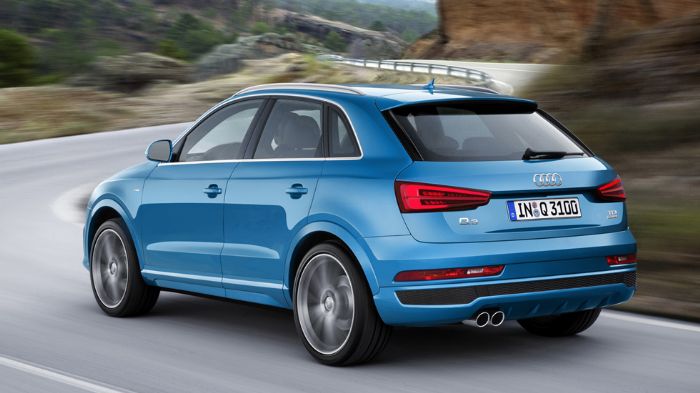 Το ανανεωμένο Audi Q3 συνεχίζει να διατίθεται με 3 TFSI και άλλα 3 TDI σύνολα 4 κυλίνδρων, των οποίων οι εκπομπές CO2 έχουν περιοριστεί μέχρι και κατά