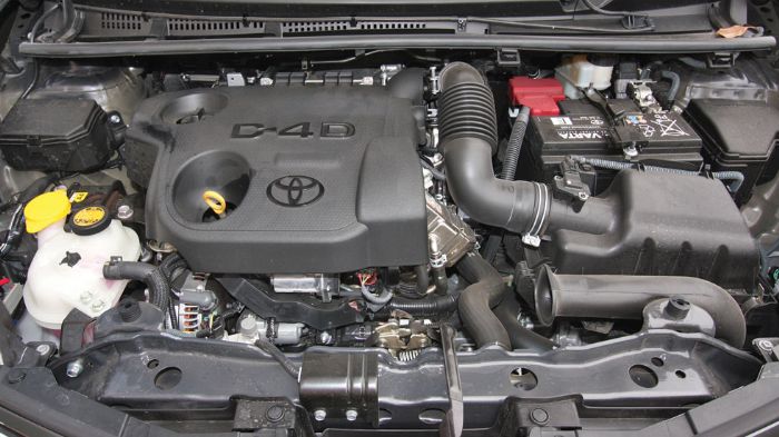 Ο πετρελαιοκινητήρας του Yaris D-4D των 1,4 λίτρων διαθέτει αρκετά αποθέματα ροπής.
