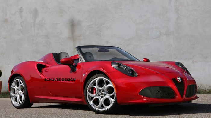 Ο όμιλος Fiat θα παρουσιάσει την Alfa Romeo 4C Spider concept στην Έκθεση της Γενεύης, που ξεκινά την ερχόμενη εβδομάδα (κατασκοπευτική, ηλεκτρονικά ε