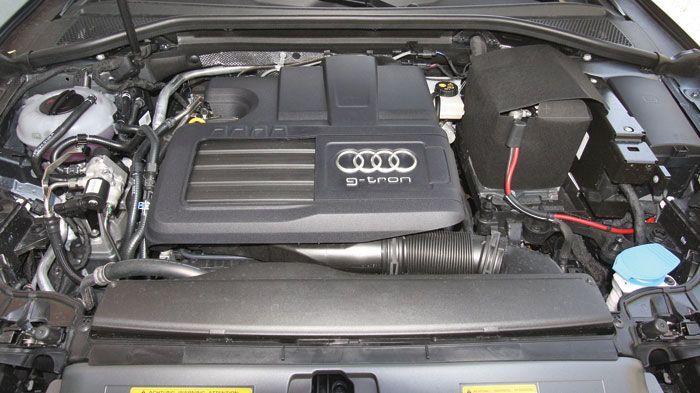 Εξαιρετικός από κάθε άποψη ο 1,4 TFSI g-tron, ο οποίος πέρα από ικανοποιητικές επιδόσεις προσφέρει και εξαιρετικά χαμηλή κατανάλωση καυσίμου, όπου συν