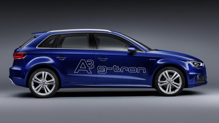 Το A3 Sportback g-tron θα μπορεί να κινείται μόνο με CNG, με το οποίο θα πετυχαίνει κατανάλωση 3,2 κιλά ανά 100 χλμ., που ουσιαστικά σημαίνει 3,5 ευρώ