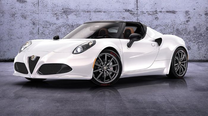 Το μοντέλο παραγωγής της Alfa Romeo 4C Spider, πιθανότατα θα είναι ένα από τα νέα μοντέλα της ιταλικής φίρμας που θα δούμε στο Ντιτρόιτ ( εικόνα το co