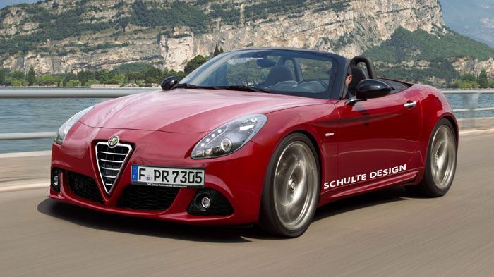 Η νέα Alfa Romeo Spider θα διαθέτει αρκετά ρετρό στοιχεία, αλλά και ακμές στο αμάξωμα που θα τονίζουν το δυναμικό προφίλ της (κατασκοπευτική, ηλεκτρον