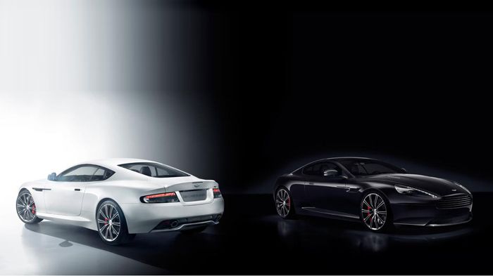 Οι Aston Martin Vantage DB9 Carbon Black και White είναι δύο εκδόσεις που –όπως μαρτυρεί και το όνομά τους- έρχονται σε μαύρη και άσπρη απόχρωση