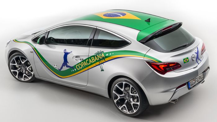 Το νέο Opel Astra Copacabana βασίζεται στο Opel Astra GTC με πολλές πινελιές… Samba και έναν 1.600άρη βενζινοκινητήρα που αποδίδει 200 ίππους γι