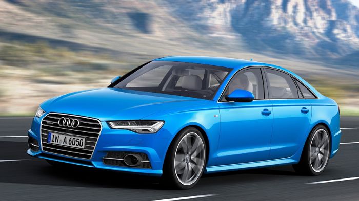 Το ανανεωμένο Audi A6 φέρει ανασχεδιασμένη γρίλια της εμπρόσθιας μάσκας, τροποποιημένα φωτιστικά σώματα, ενώ ελαφρώς διαφορετικοί είναι οι προφυλακτήρ