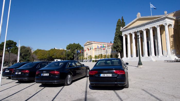 Στο Ζάππειο έγινε εκδήλωση για τους δημοσιογράφους του Ειδικού Τύπου, στο πλαίσιο της χορηγίας της Ελληνικής Προεδρίας από την Kosmocar–Audi και