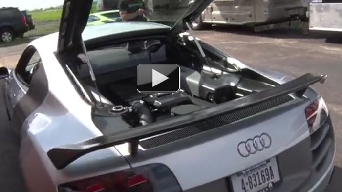 Μπορεί η Lamborghini Gallardo να «κυριαρχεί» στα twin-turbo supercars, όμως και το συγκεκριμένο Audi R8 GT στέκεται επάξια.