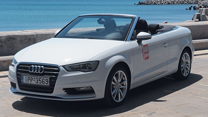 Δοκιμάζουμε πρώτοι το νέο Audi A3 Cabriolet στην έκδοση 1,4 TFSI. 