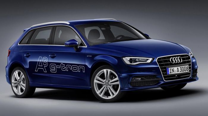 Το A3 Sportback g-tron φέρει έναν 1.400άρη TFSI, 110 ίππων και 200 Nm ροπής, ενώ διαθέτει και 2 δεξαμενές CNG, που έχουν χωρητικότητα 7 κιλών καυσίμου
