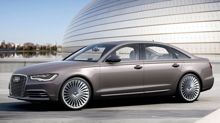 Το εικονιζόμενο πρωτότυπο A6 L e-tron Concept είχε αποκαλύψει τις προθέσεις της Audi από το 2012. Το υβριδικό Α6 αναμένεται το 2016.