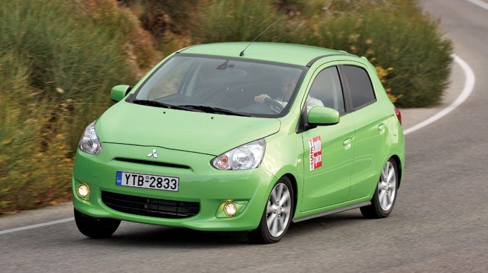 Λόγω της μαλακής ανάρτησης οι κλίσεις στις στροφές είναι τονισμένες, αν το παρακάνεις με το Space Star.	