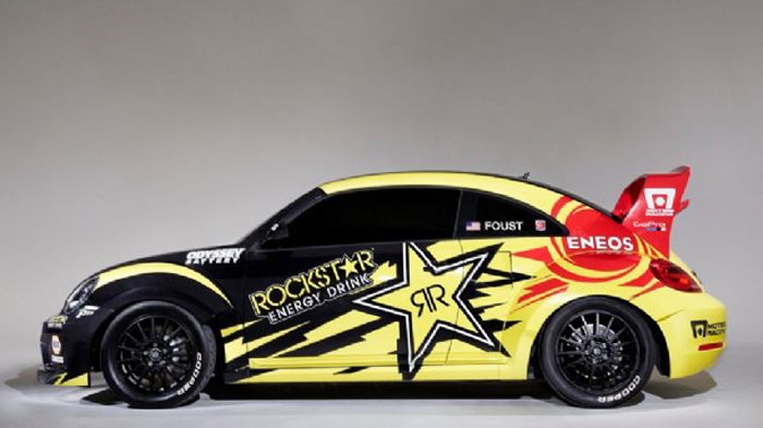 H VW σχεδίασε το νέο GRC Beetle -με τη συνδρομή της ομάδας του Andretti Sports Marketing - και το συγκεκριμένο αγωνιστικό «σκαθάρι» θα εφοδιάζεται με 