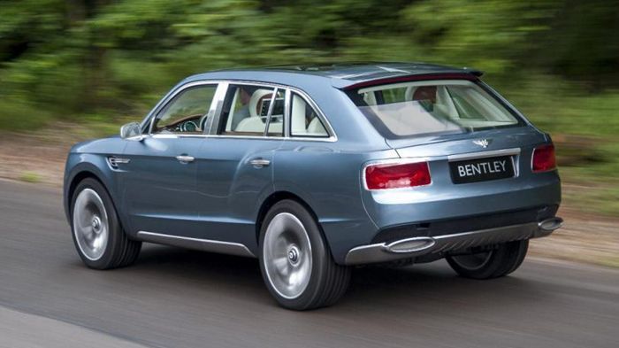 Ως βάση εξέλιξης του SUV της Bentley έχει ληφθεί το εικονιζόμενο EXP-9 Concept SUV του 2012.