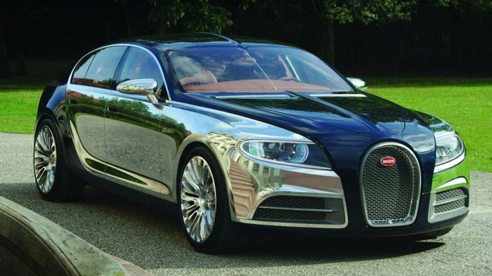 H Bugatti να είχε παρουσιάσει το εικονιζόμενο 4θυρο coupe πρωτότυπο μοντέλο, με την ονομασία Galibier, όμως ο τότε CEO της εταιρείας, Wolfgang Schreib
