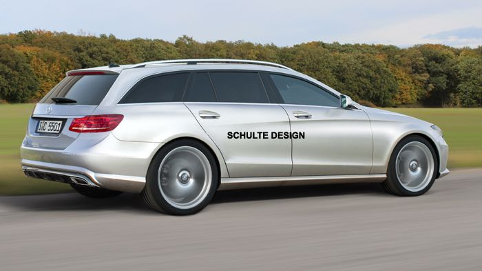 Στην αποκλειστική, κατασκοπευτική, ηλεκτρονικά επεξεργασμένη εικόνα διακρίνουμε τη νέα Estate version της C-Class, η οποία θα φέρει αυξημένο -κατά πλη