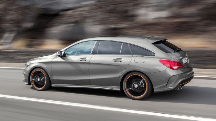 Η σχεδίαση της οροφής της CLA Shooting Brake  δημιουργεί 40 χλστ. περισσότερο «αέρα» για τα κεφάλια των επιβατών, σε σχέση με ό,τι ισχύει στην 4θυρη C