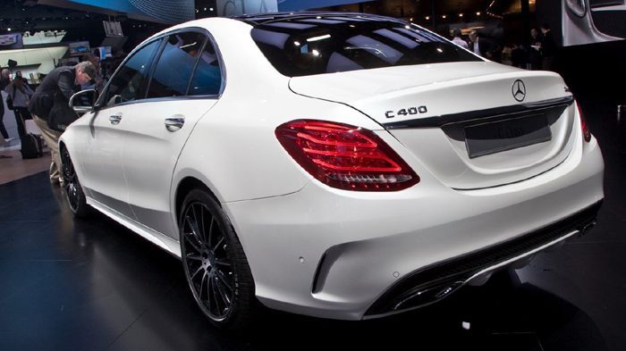 Η νέα C450 AMG Sport θα εφοδιαστεί με τον 3λιτρο V6 κινητήρα της εικονιζόμενης C400, με αναβάθμιση της ισχύος του στους 370 ίππους.