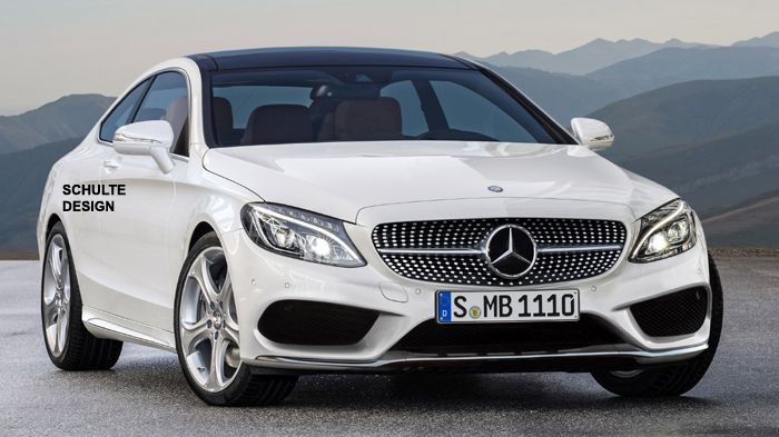 Το 2015 θα κάνει ντεμπούτο η νέα C-Class Coupe -την οποία βλέπουμε εδώ σε κατασκοπευτική, ηλεκτρονικά επεξεργασμένη εικόνα- και την ίδια χρονιά αναμέν