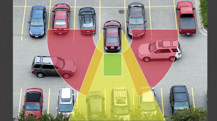 Το νέο Ford Focus προσφέρεται με το Cross Traffic Alert, σύστημα το οποίο προειδοποιεί τον οδηγό όταν εξέρχεται με όπισθεν για διέλευση άλλων αυτοκίνη