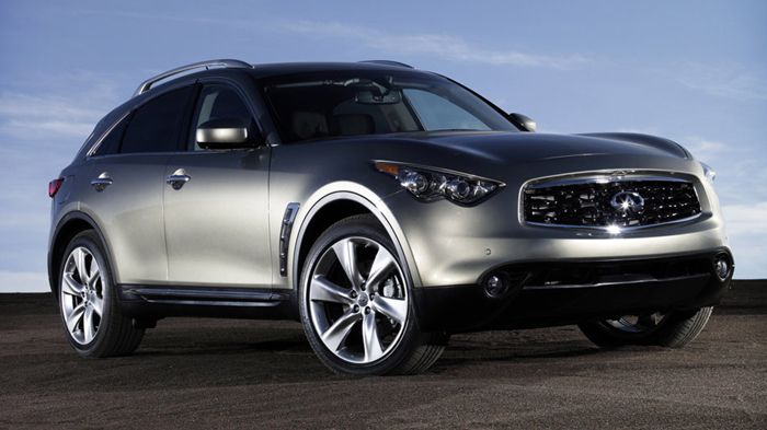 Tο QX70 θα είναι ένα νέο πολυτελές crossover, το οποίο όταν λανσαριστεί θα αντικαταστήσει το εικονιζόμενο FX50.