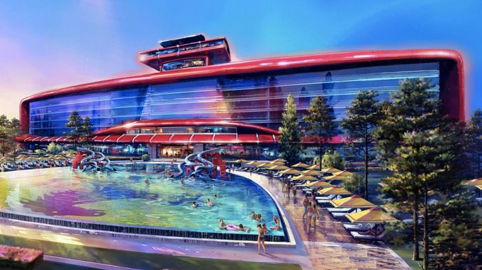 Η Ferrari θα δημιουργήσει εγκαταστάσεις με εστιατόρια, 5άστερα ξενοδοχεία και πίστες, μέσα στο PortAventura Resort που βρίσκεται κοντά στη Βαρκελώνη τ